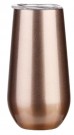 200ml champagneglass i rustfritt stål med lokk - Dobbeltveggisolert - Perfekt for vin, drinker, champagne thumbnail