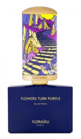 Flowers Turn Purple Floraïku - Unisex