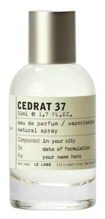 Cedrat 37 Berlin - Le Labo - Eau de Parfum - Unisex - 10ml