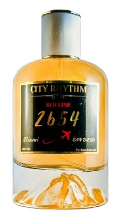 Red Line 2654 - City Rhythm - Eau de Parfum - Unisex - 3ml