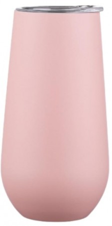 200ml champagneglass i rustfritt stål med lokk - Dobbeltveggisolert - Perfekt for vin, drinker, champagne